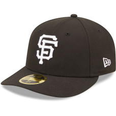 Adult Men's San Francisco Giants New Era Black & White Low Profile 59FIFTY Fitted Hat Adult Men's San Francisco Giants New Era Black & White Low Profile 59FIFTY Fitted Hat