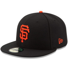 Adult Men's San Francisco Giants New Era Game Authentic Collection On-Field 59FIFTY Fitted Hat - Black