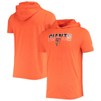 Adult Men's San Francisco Giants New Era baseball Hoodie baseball T-shirt - Heathered Orange