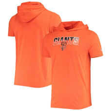 Adult Men's San Francisco Giants New Era baseball Hoodie baseball T-shirt - Heathered Orange
