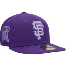 Adult Men's San Francisco Giants New Era Lavender Undervisor 59FIFTY Fitted Hat - Purple Adult Men's San Francisco Giants New Era Lavender Undervisor 59FIFTY Fitted Hat - Purple