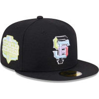 Adult Men's San Francisco Giants New Era Multi-Color Pack 59FIFTY Fitted Hat - Black