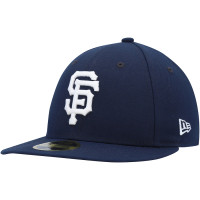 Adult Men's San Francisco Giants New Era Oceanside Low Profile 59FIFTY Fitted Hat - Navy