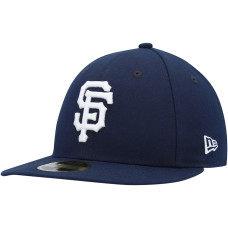 Adult Men's San Francisco Giants New Era Oceanside Low Profile 59FIFTY Fitted Hat - Navy