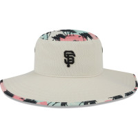 Adult Men's San Francisco Giants New Era Retro Beachin' Bucket Hat - Natural