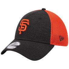 Adult Men's San Francisco Giants New Era Shadow Neo 39THIRTY Flex Hat - Black
