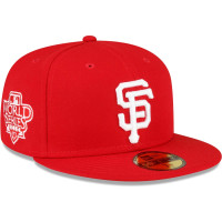 Adult Men's San Francisco Giants New Era Sidepatch 59FIFTY Fitted Hat - Red