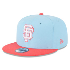 Adult Men's San Francisco Giants New Era Spring Basic Two-Tone 9FIFTY Snapback Hat - Light Blue/Red Adult Men's San Francisco Giants New Era Spring Basic Two-Tone 9FIFTY Snapback Hat - Light Blue/Red