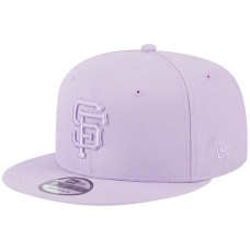 Adult Men's San Francisco Giants New Era Spring Color Basic 9FIFTY Snapback Hat - Lavender Adult Men's San Francisco Giants New Era Spring Color Basic 9FIFTY Snapback Hat - Lavender