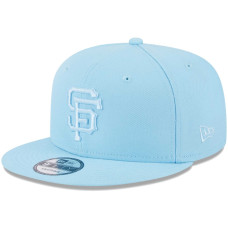 Adult Men's San Francisco Giants New Era Spring Color Basic 9FIFTY Snapback Hat - Light Blue Adult Men's San Francisco Giants New Era Spring Color Basic 9FIFTY Snapback Hat - Light Blue
