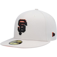 Adult Men's San Francisco Giants New Era Stone Dim Undervisor 59FIFTY Fitted Hat - Khaki Adult Men's San Francisco Giants New Era Stone Dim Undervisor 59FIFTY Fitted Hat - Khaki