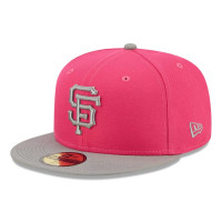 Adult Men's San Francisco Giants New Era Two-Tone Color Pack 59FIFTY Fitted Hat - Pink Adult Men's San Francisco Giants New Era Two-Tone Color Pack 59FIFTY Fitted Hat - Pink