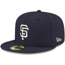 Adult Men's San Francisco Giants New Era White Logo 59FIFTY Fitted Hat - Navy Adult Men's San Francisco Giants New Era White Logo 59FIFTY Fitted Hat - Navy