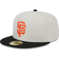 Adult Men's San Francisco Giants New Era World Class Back Patch 59FIFTY Fitted Hat - Gray/Black