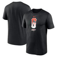 Adult Men's San Francisco Giants City Connect Logo baseball T-shirt - Black