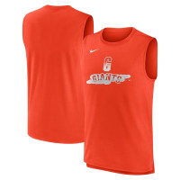 Adult Men's San Francisco Giants City Connect Muscle Tank Top - Orange