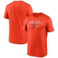 Adult Men's San Francisco Giants Local Legend baseball T-shirt - Orange
