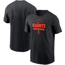 Adult Men's San Francisco Giants Primetime Property Of Practice baseball T-shirt - Black