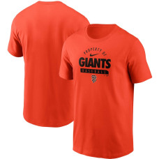 Adult Men's San Francisco Giants Primetime Property Of Practice baseball T-shirt - Orange