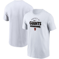 Adult Men's San Francisco Giants Primetime Property Of Practice baseball T-shirt - White