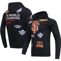 Adult Men's San Francisco Giants Pro Standard Championship Pullover baseball Hoodie - Black