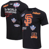 Adult Men's San Francisco Giants Pro Standard Championship baseball T-shirt - Black