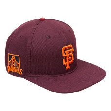Adult Men's San Francisco Giants Pro Standard Wine Snapback Hat - Burgundy Adult Men's San Francisco Giants Pro Standard Wine Snapback Hat - Burgundy