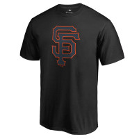 Adult Men's San Francisco Giants Taylor baseball T-shirt - Black