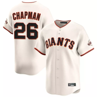 San Francisco Giants Matt Chapman #26 Men's Cream Home Limited Jersey San Francisco Giants Matt Chapman #26 Men's Cream Home Limited Jersey