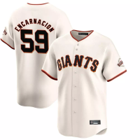 San Francisco Giants Jerar Encarnacion #59 Kid's Cream Home Limited Jersey San Francisco Giants Jerar Encarnacion #59 Kid's Cream Home Limited Jersey