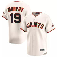 San Francisco Giants Tom Murphy #19 Men's Cream Home Limited Jersey San Francisco Giants Tom Murphy #19 Men's Cream Home Limited Jersey