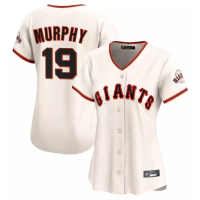 San Francisco Giants Tom Murphy #19 Women's Cream Home Limited Jersey San Francisco Giants Tom Murphy #19 Women's Cream Home Limited Jersey