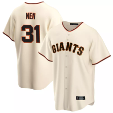 San Francisco Giants Robb Nen #31 Men's Cream Home Retired Player Replica Jersey
