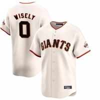 San Francisco Giants Brett Wisely #0 Kid's Cream Home Limited Jersey San Francisco Giants Brett Wisely #0 Kid's Cream Home Limited Jersey