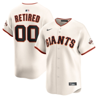 San Francisco Giants Custom Kid's Cream Home Limited Jersey