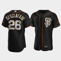 San Francisco Giants Anthony DeSclafani Men's Black Jersey - Diamond Edition