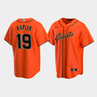 Men's San Francisco Giants Gabe Kapler Replica Alternate Orange Jersey Men's San Francisco Giants Gabe Kapler Replica Alternate Orange Jersey