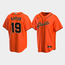 Men's San Francisco Giants Gabe Kapler Replica Alternate Orange Jersey