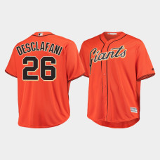 Men's San Francisco Giants Alternat Anthony DeSclafani Orange Cool Base Jersey Men's San Francisco Giants Alternat Anthony DeSclafani Orange Cool Base Jersey