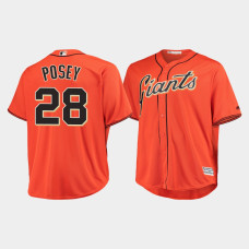 Men's San Francisco Giants Alternat Buster Posey Orange Cool Base Jersey Men's San Francisco Giants Alternat Buster Posey Orange Cool Base Jersey