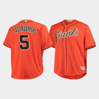 Men's San Francisco Giants Alternat Mike Yastrzemski Orange Cool Base Jersey Men's San Francisco Giants Alternat Mike Yastrzemski Orange Cool Base Jersey