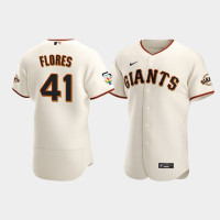 Wilmer Flores San Francisco Giants Home Cream 2021 Pride Month Authentic Jersey Wilmer Flores San Francisco Giants Home Cream 2021 Pride Month Authentic Jersey