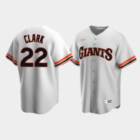 Men's San Francisco Giants #22 Will Clark Cooperstown Collection Home Nike White Jersey Men's San Francisco Giants #22 Will Clark Cooperstown Collection Home Nike White Jersey