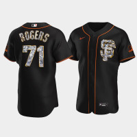 San Francisco Giants Tyler Rogers Men's Black Jersey - Diamond Edition