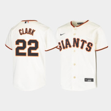 Youth San Francisco Giants Will Clark #22 Cream Replica Nike Home Jersey Youth San Francisco Giants Will Clark #22 Cream Replica Nike Home Jersey